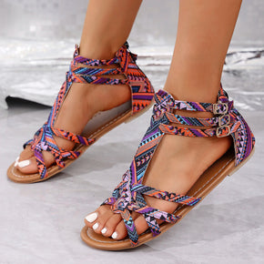 Rome Style Women Gladiator Style Sandals