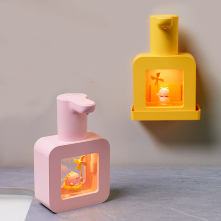 Cute Pet Transparent Automatic Soap Dispenser
