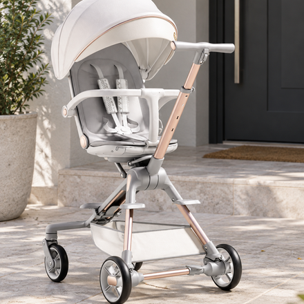 Soft Route Reversible Travel Baby Stroller