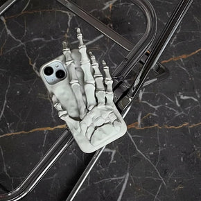 Skeleton Grip Gothic iPhone Case