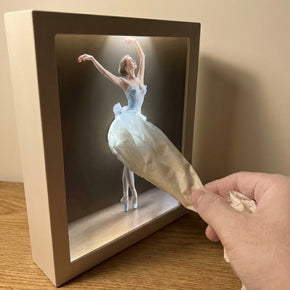 Ballet Girl Lighted Tissue Box