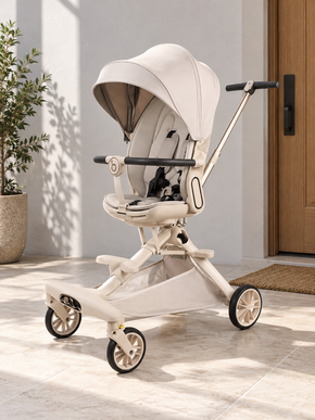 Vista Lane Reversible One-Click Folding Baby Stroller